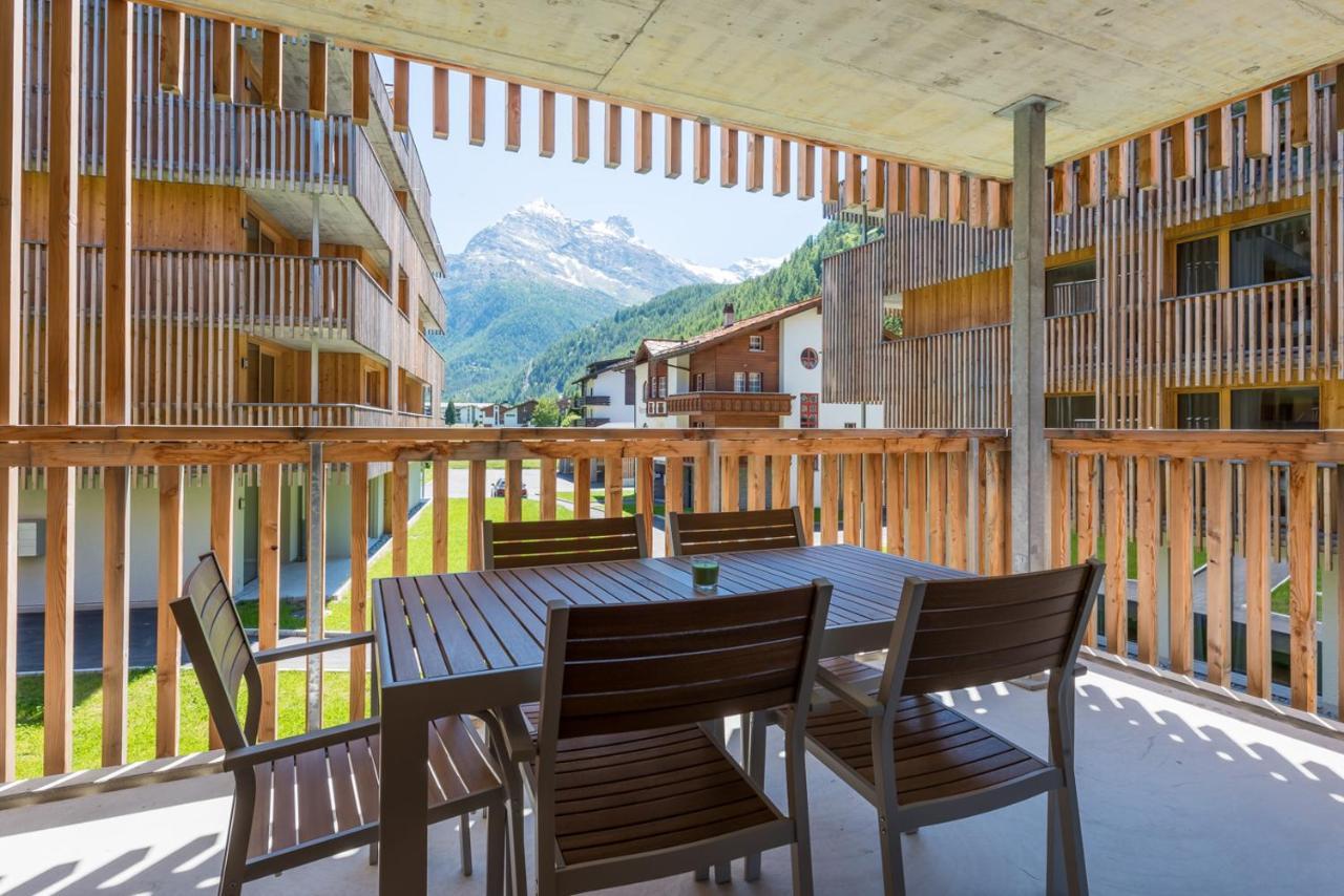 Montela Hotel & Resort - Suiten Saas-Grund Dış mekan fotoğraf