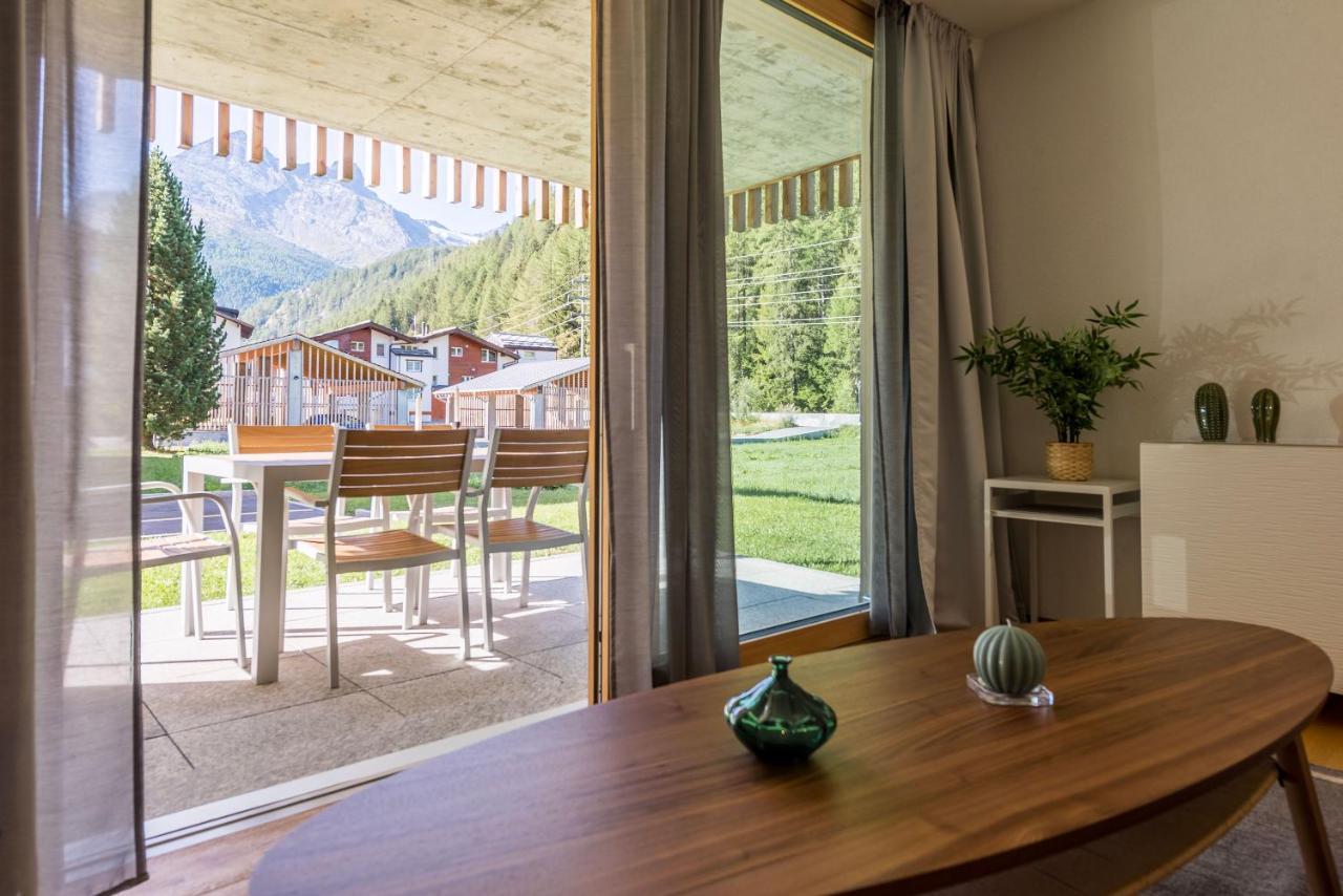 Montela Hotel & Resort - Suiten Saas-Grund Dış mekan fotoğraf